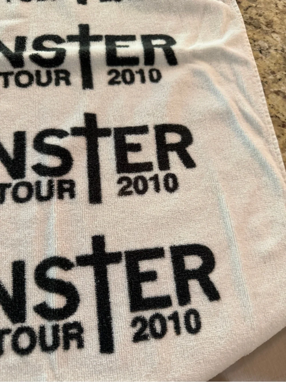 Set of 2 Lady Gaga Beach Towels - The Fame Monster Ball Tour 2010